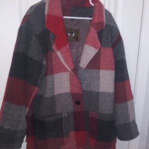 Plaid M French Country Express Jacket like new
